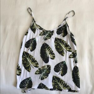 Ava sky taro leaf cami